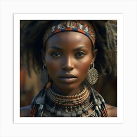 African Woman 1 Art Print