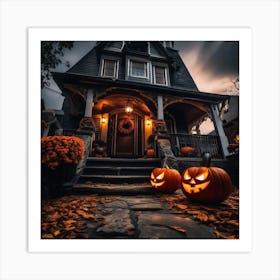 Haunted House 11 Art Print