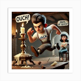 Jack Be Quick Art Print