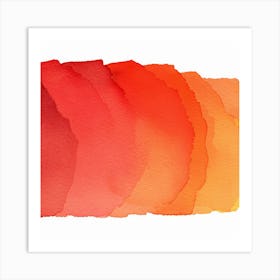 Abstract Watercolor Painting 20 Art Print