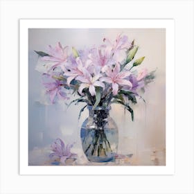 Lily Reverie: A Monet Echo Art Print