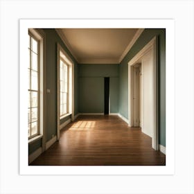 Empty Room Without Door (1) Art Print