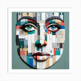 Face Of The City Art Print