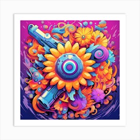 Flower Art Art Print