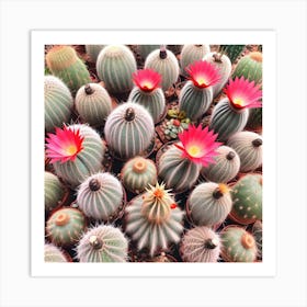 Cactus Flower 2 Art Print