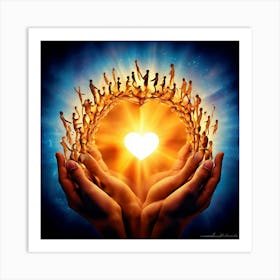 Heart Of Humanity Art Print