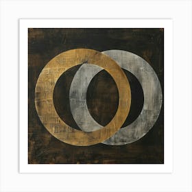 Olympic Rings Art Print