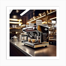 Espresso Machine 1 Art Print