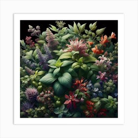 Medicinal herbs 2 Art Print