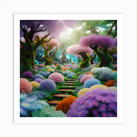 Fairy Garden 2 Art Print