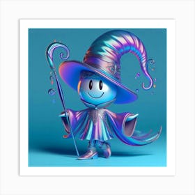 Smudge The Witch Art Print