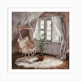 Hanging Chair 1 Art Print