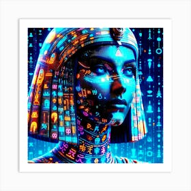 Cleopatra Portrait Artwork 109 Art Print