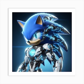 Sonic The Hedgehog 75 Art Print