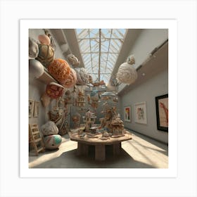 Museum Of Modern Art Art Print