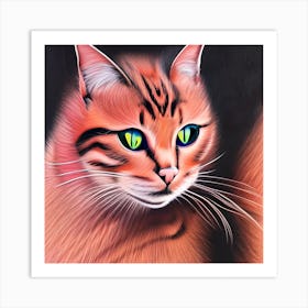 Gorgeous Cat Art Print
