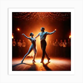 Dancers In The Dark Art Print