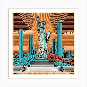 Liberty3 Art Print