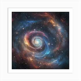 Spiral Galaxy 13 Art Print