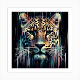 Creative Wild Animal Representation 17 Art Print