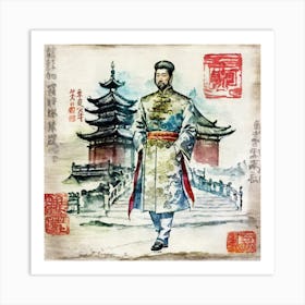 Chinese Emperor 5 Art Print