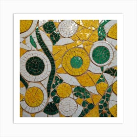 Mosaic Art Art Print