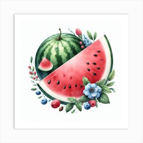 Watermelon 1 Art Print