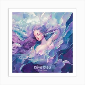 Reive Bleu Art Print