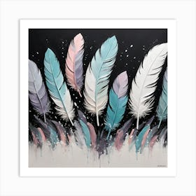 Feathers 2 Art Print