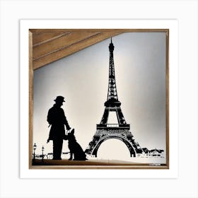 Paris Eiffel Tower 128 Art Print