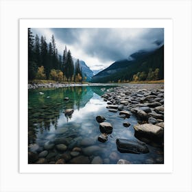 Landscape Photo Lake Art Print