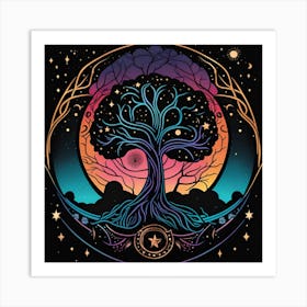 Tree Of Life 5 Art Print