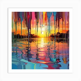 Sunset 5 Art Print