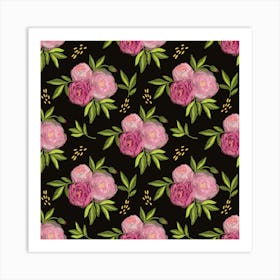 Pink Peonies Art Print