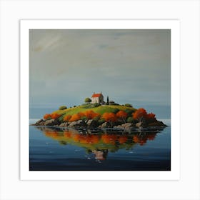 Island In The Middle Of The Sea Art Print