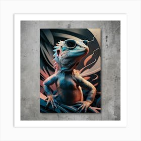 Lizard Art Print