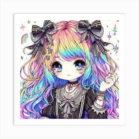 Kawaii 2 Art Print