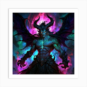 Demon 17 Art Print