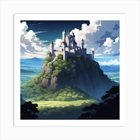 Castle In The Sky 1 Art Print