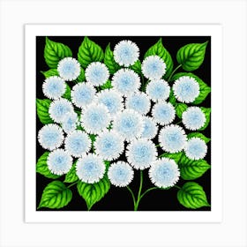 Hydrangeas 2 Art Print