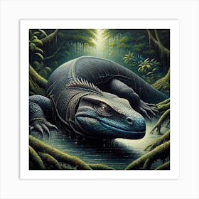 Iguana 1 Art Print