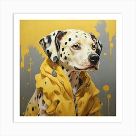 Dalmatian art Art Print