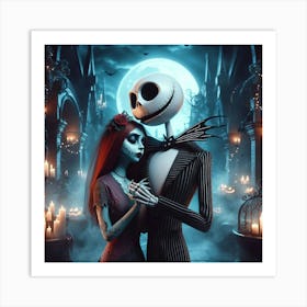 Nightmare Before Christmas 2 Art Print