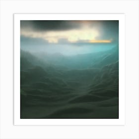 Landscape - Landscape Stock Videos & Royalty-Free Footage 4 Art Print