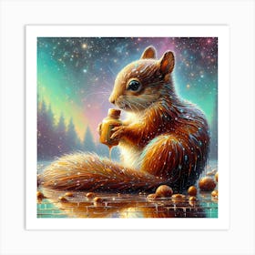 Creative Wild Animal Representation 19 Art Print