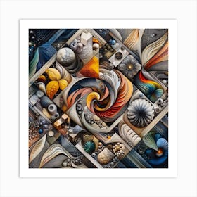 Abstract Painting 45 Art Print