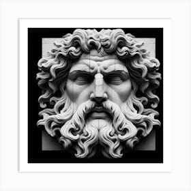 Greek God Art Print