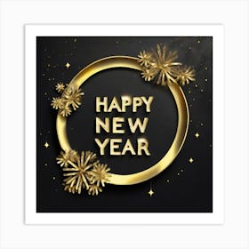 Happy New Year 127 Art Print