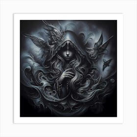 Dark Fantasy Painting Art Print