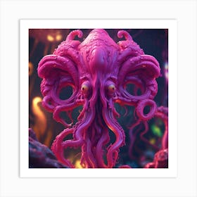 Octopus 2 Art Print